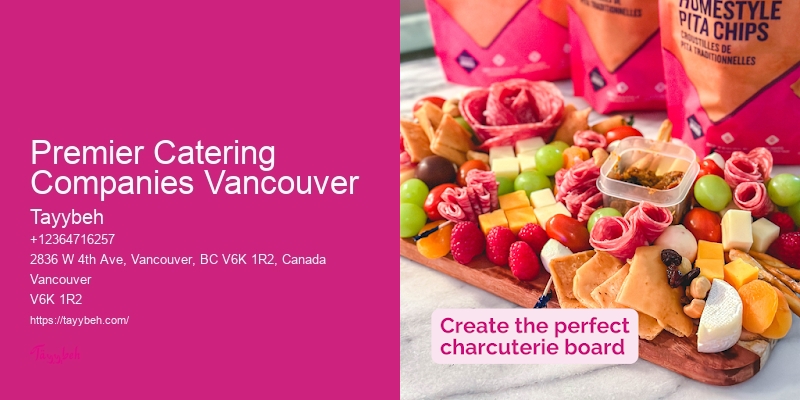 Premier Catering Companies Vancouver’S Top Personalized Food Services