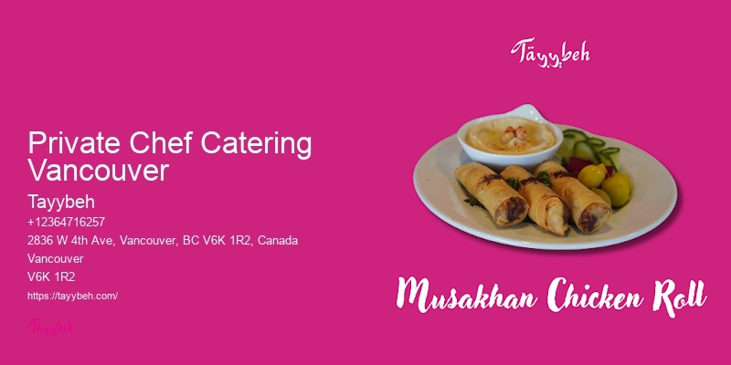 Affordable Premium Catering Private Chef Catering Vancouver