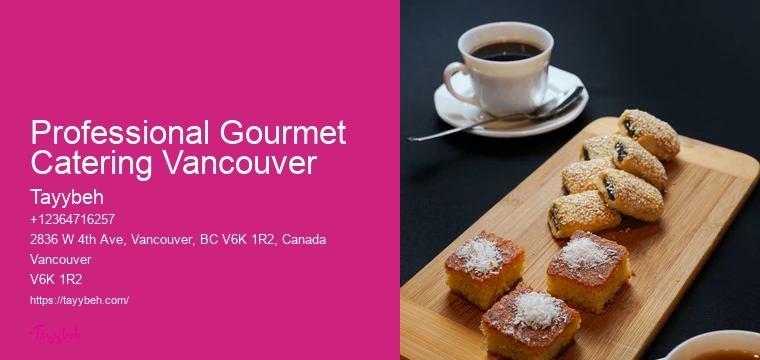 Small Party Catering Professional Gourmet Catering Vancouver