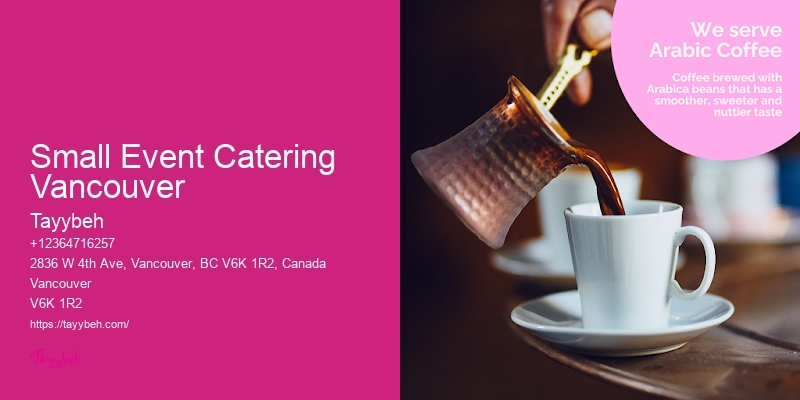 Expert Catering Services In Small Event Catering Vancouver