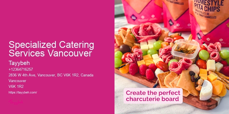 Local Caterers For Events Specialized Catering Services Vancouver