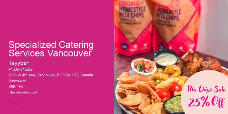 Specialized Catering Services Vancouver Top-Rated Banquet Caterers