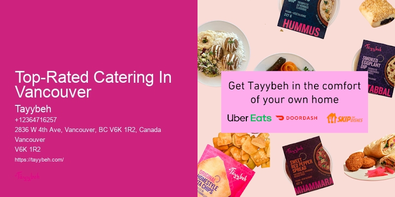 Custom Buffet Menus For Weddings Top-Rated Catering In Vancouver
