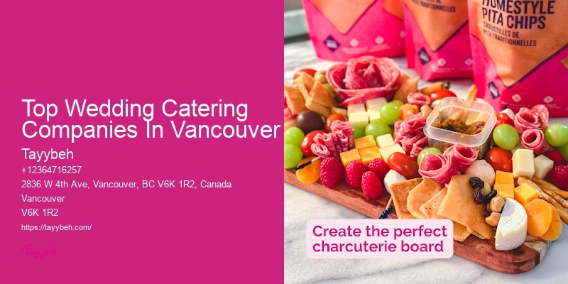 Top Wedding Catering Companies In Vancouver Best Event Catering Experts
