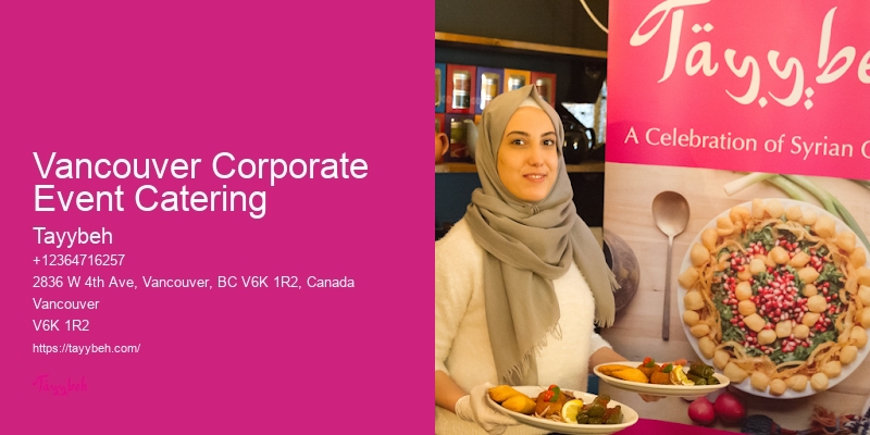 Top Affordable Caterers Vancouver Corporate Event Catering