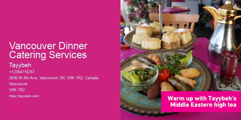 Vancouver Dinner Catering Services