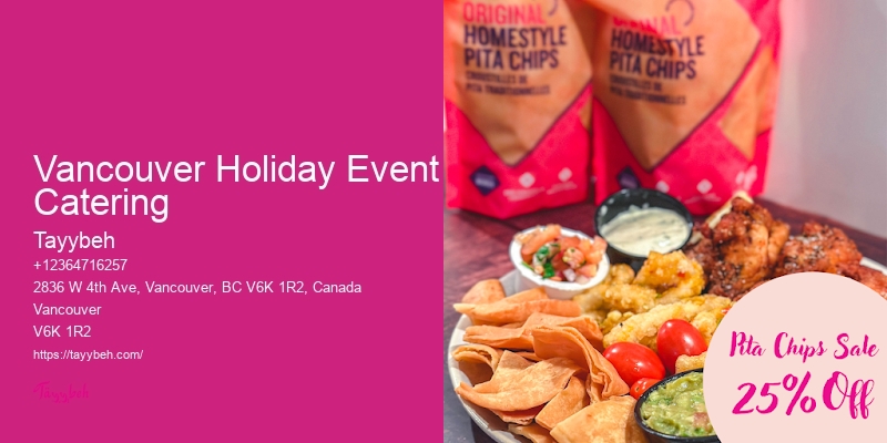 Affordable Wedding Reception Catering Vancouver Holiday Event Catering