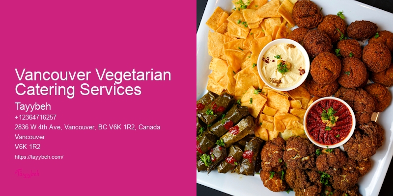 High-Quality Wedding Catering Vancouver Vegetarian Catering Services