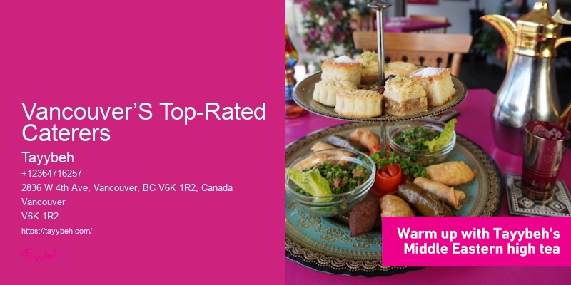 Vancouver’S Top-Rated Caterers