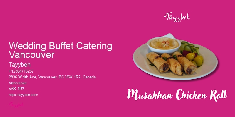 Wedding Buffet Catering Vancouver Vegetarian Catering Services