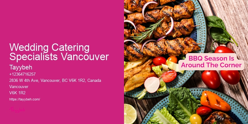 Luxury Wedding Catering Wedding Catering Specialists Vancouver