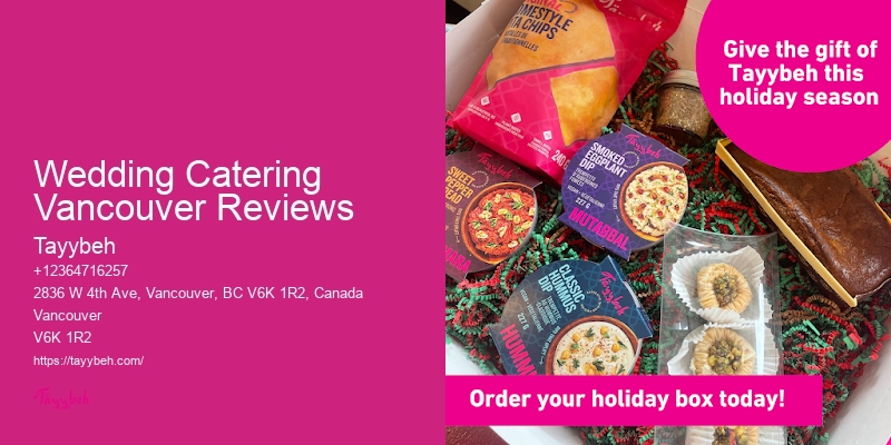 Wedding Catering Vancouver Reviews Affordable Professional Food Services