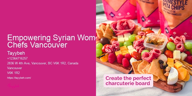 Professional Halal Catering Empowering Syrian Women Chefs Vancouver