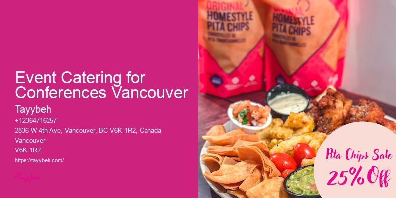 Healthy Catering Options Event Catering for Conferences Vancouver