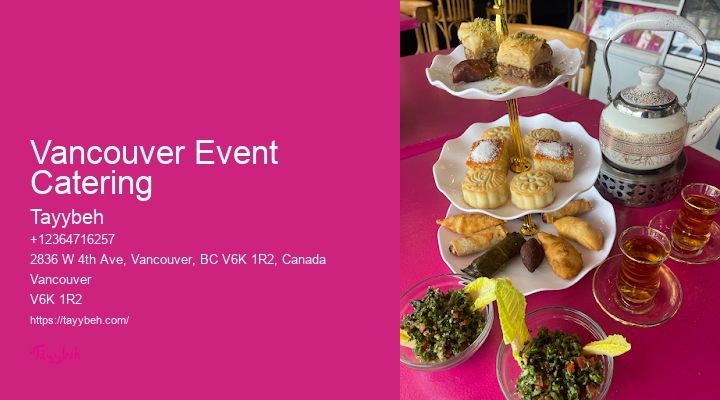 Catering For Team Lunches Vancouver Event Catering