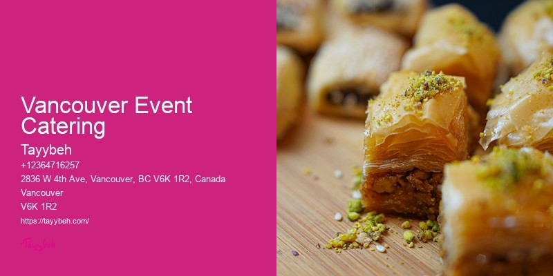 Eco-Friendly Catering Vancouver Event Catering