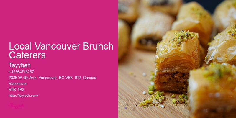 Best Buffet Catering Local Vancouver Brunch Caterers