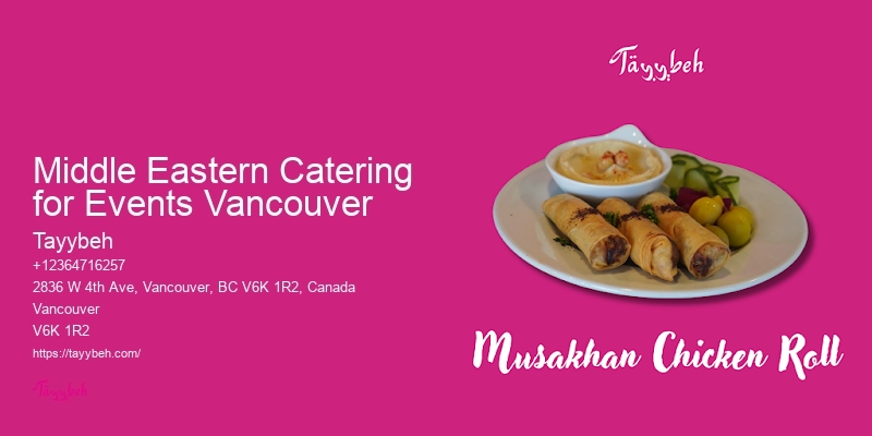 Express Lunch Catering Middle Eastern Catering for Events Vancouver