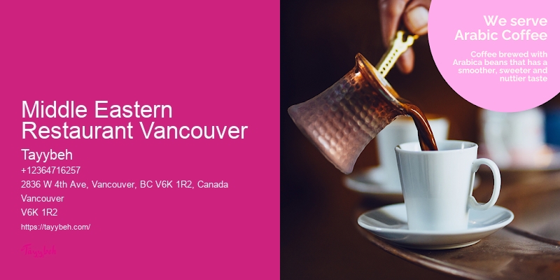 Wedding Catering And Planning Middle Eastern Restaurant Vancouver