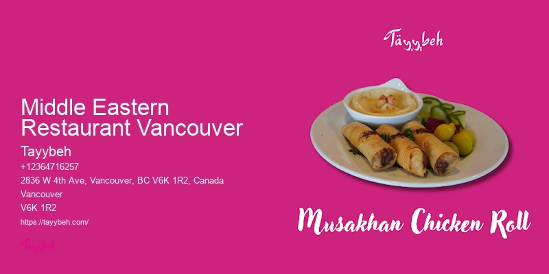 Top Corporate Caterers Middle Eastern Restaurant Vancouver