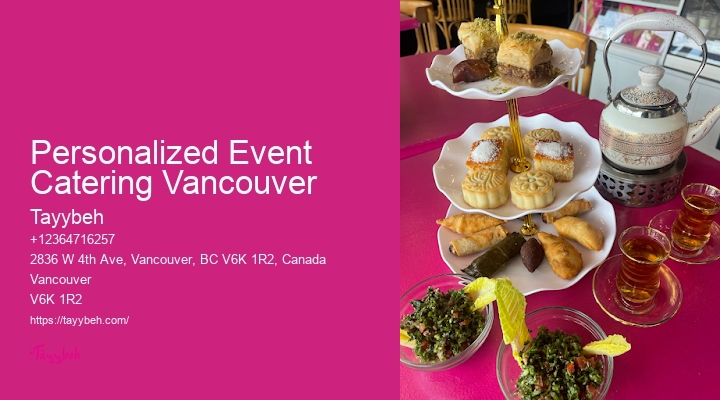 Christmas Event Catering Personalized Event Catering Vancouver