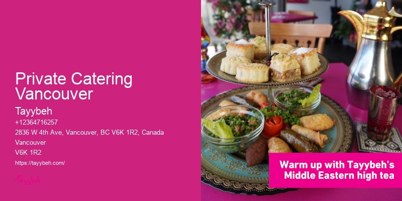 Lunch Catering Delivery Private Catering Vancouver