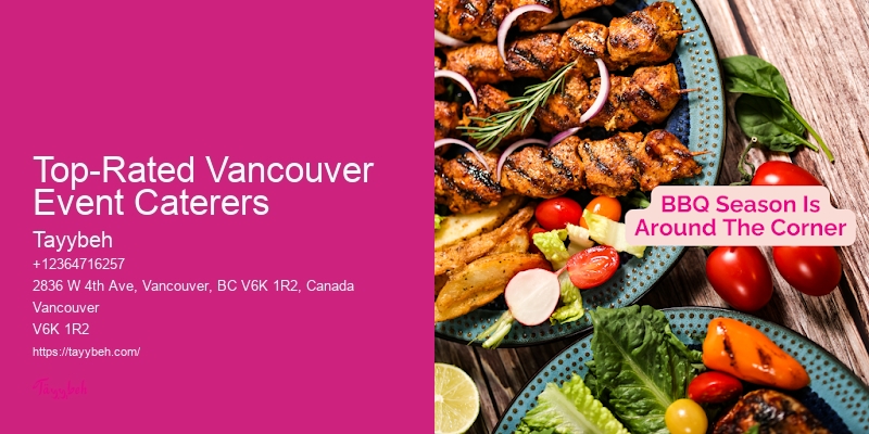 Buffet Catering For Parties Top-Rated Vancouver Event Caterers
