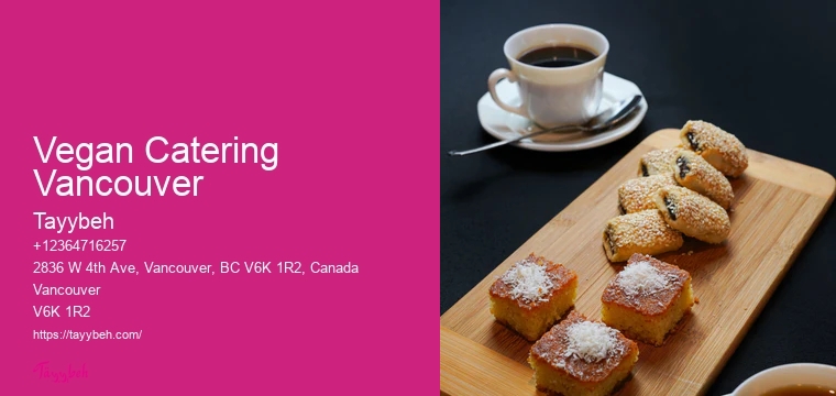 Social Enterprise Catering Vegan Catering Vancouver