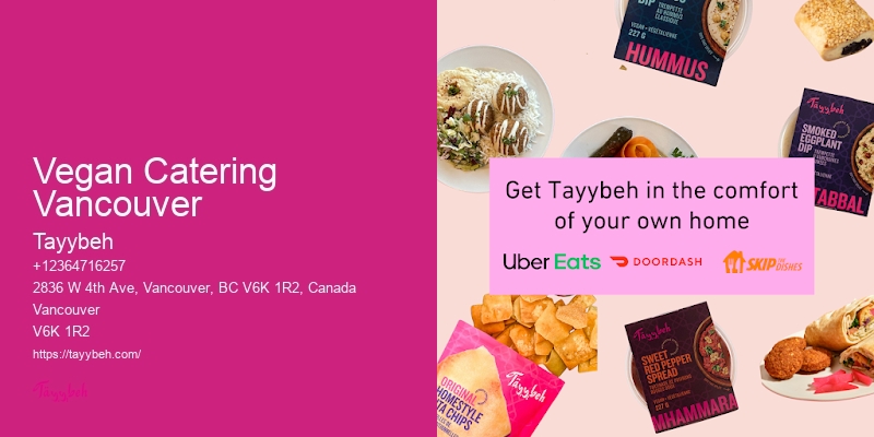 Catering For Team Lunches Vegan Catering Vancouver