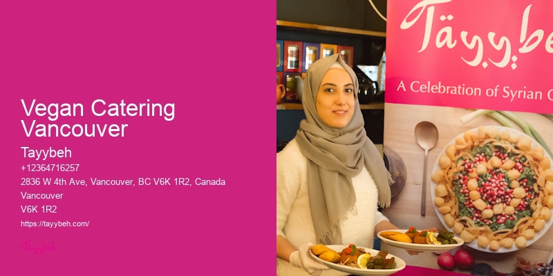 Vegan Catering Vancouver Food for Conferences and Events