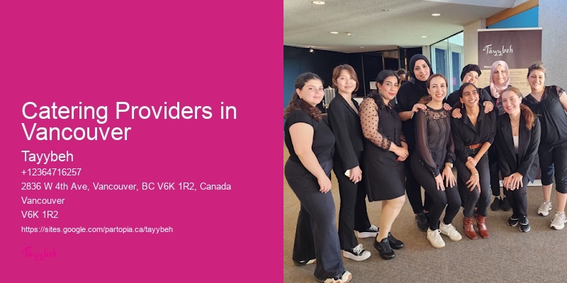 Catering Providers in Vancouver