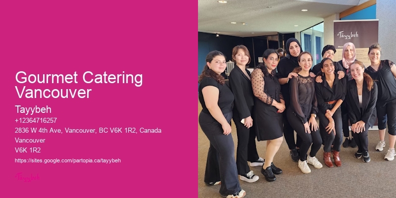 Gourmet Catering Vancouver