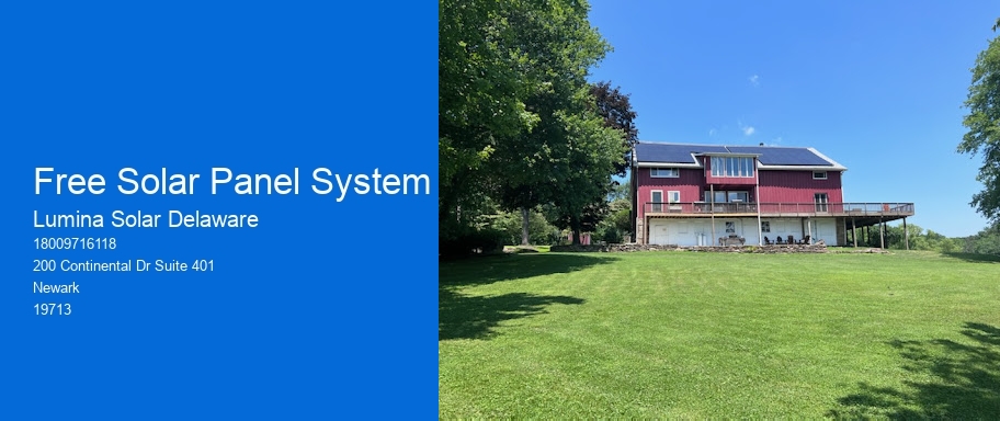 Free Solar Panel System