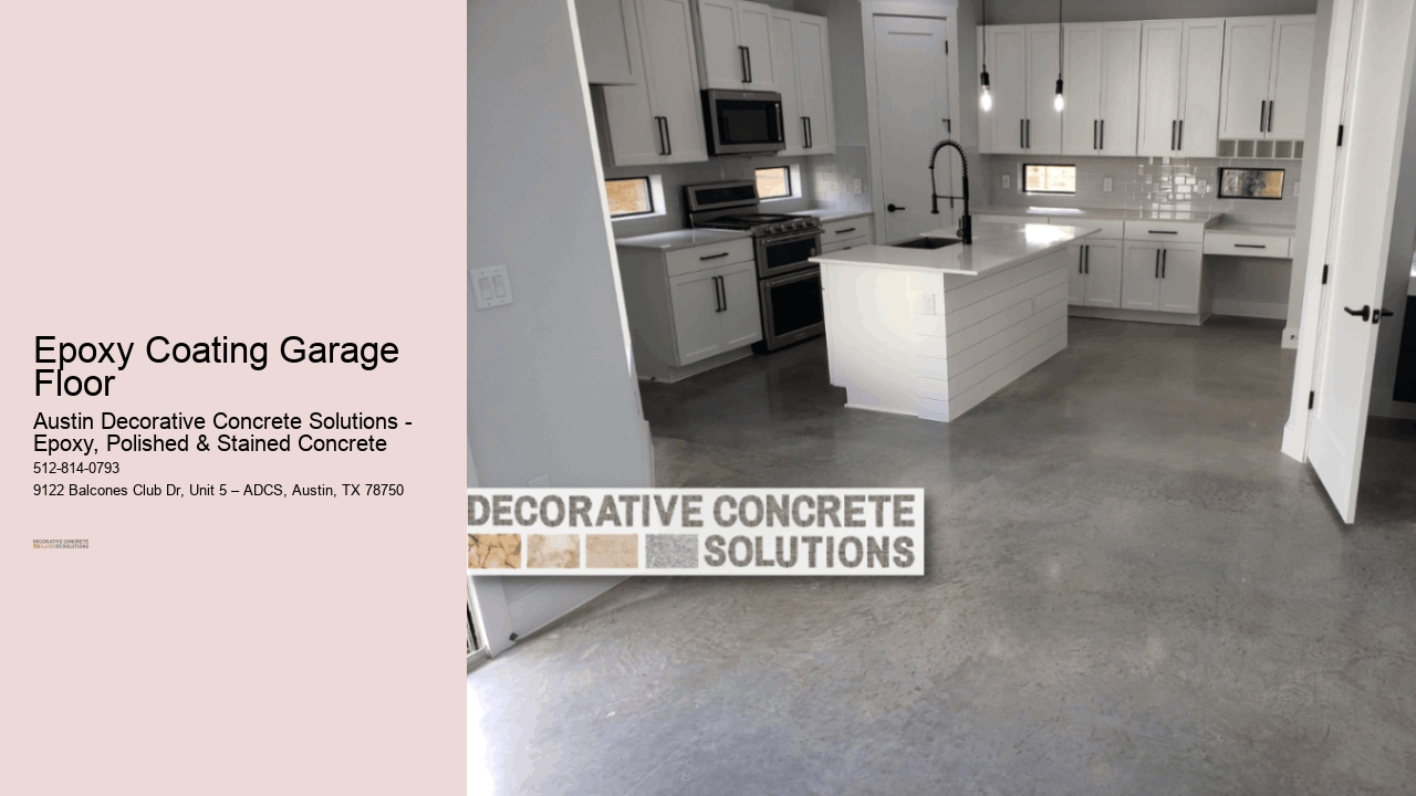 Epoxy Coating Garage Floor