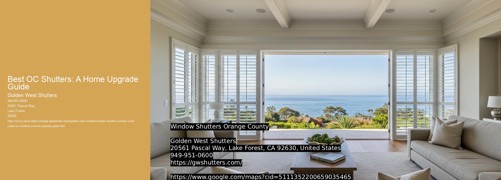 Best OC Shutters: A Home Upgrade Guide