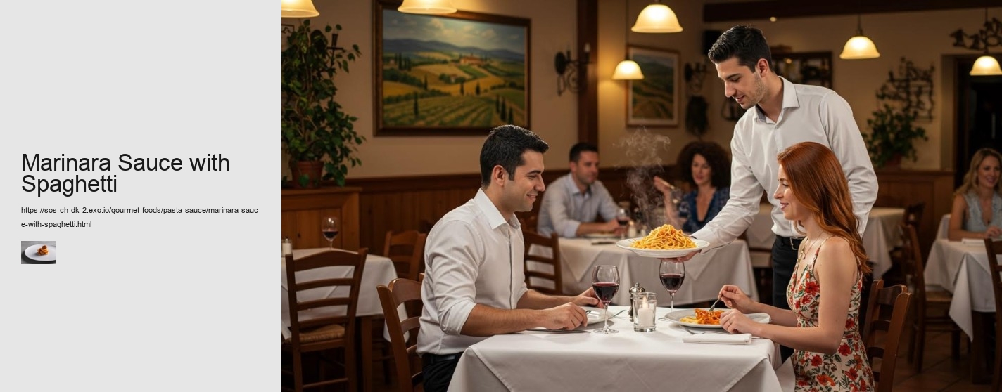 Marinara Sauce with Spaghetti