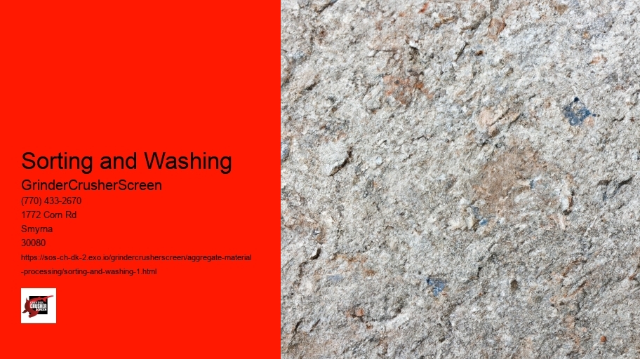 Sorting and Washing