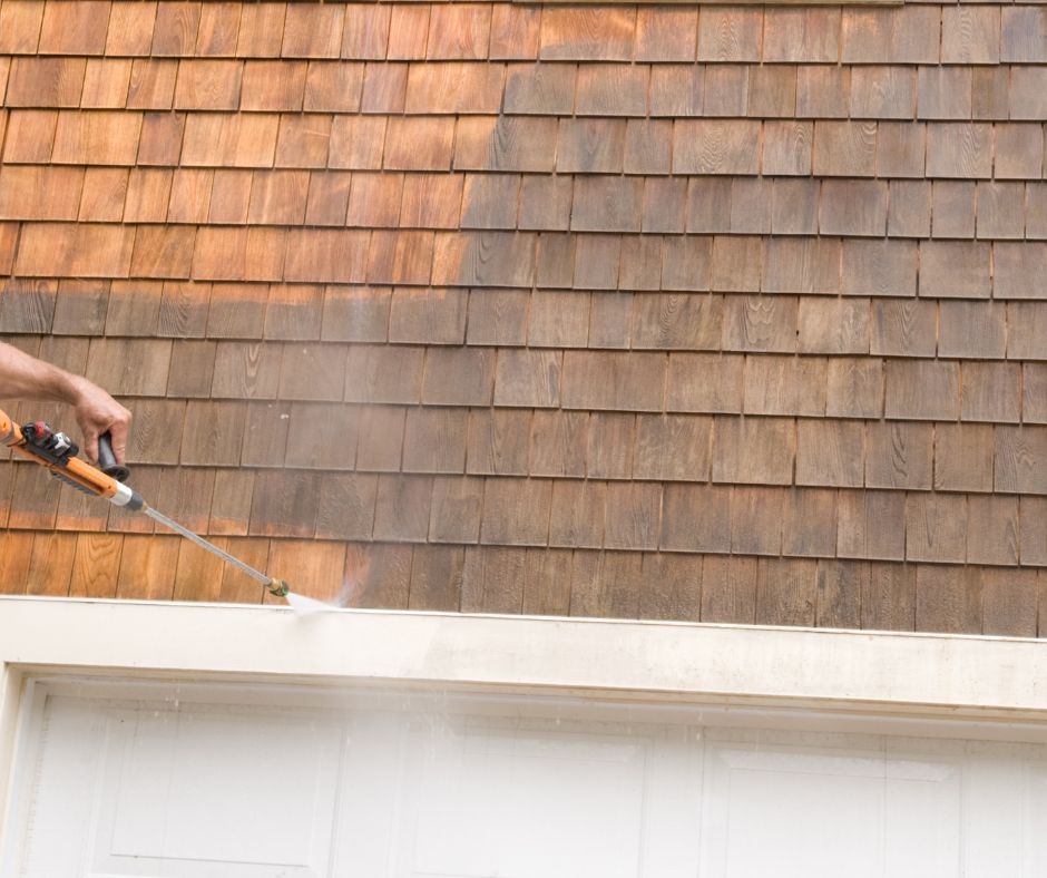 How does gutter cleaning prevent mould growth?