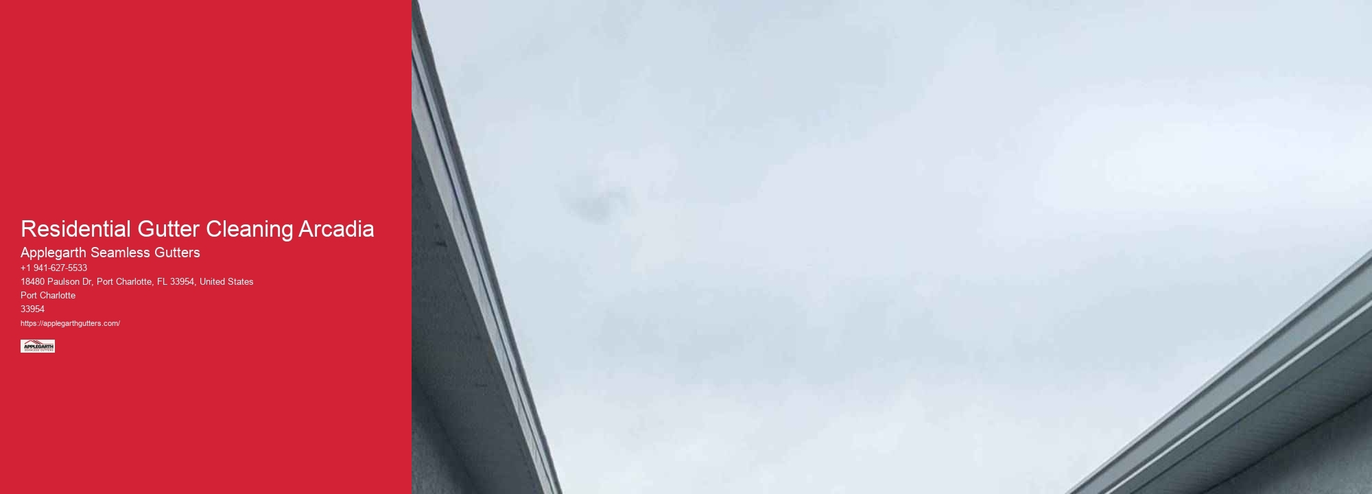 Residential Gutter Cleaning Arcadia