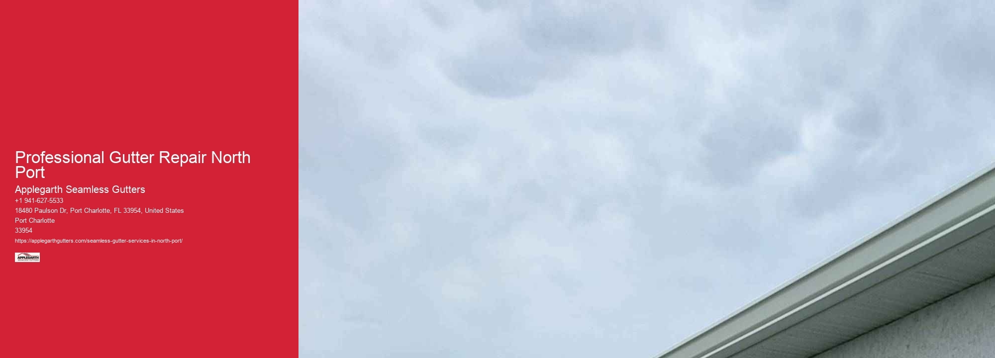 Professional Gutter Repair North Port