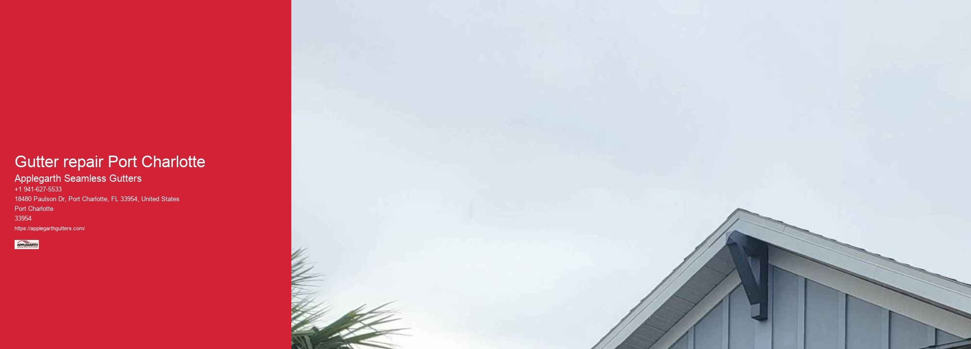 Gutter repair Port Charlotte