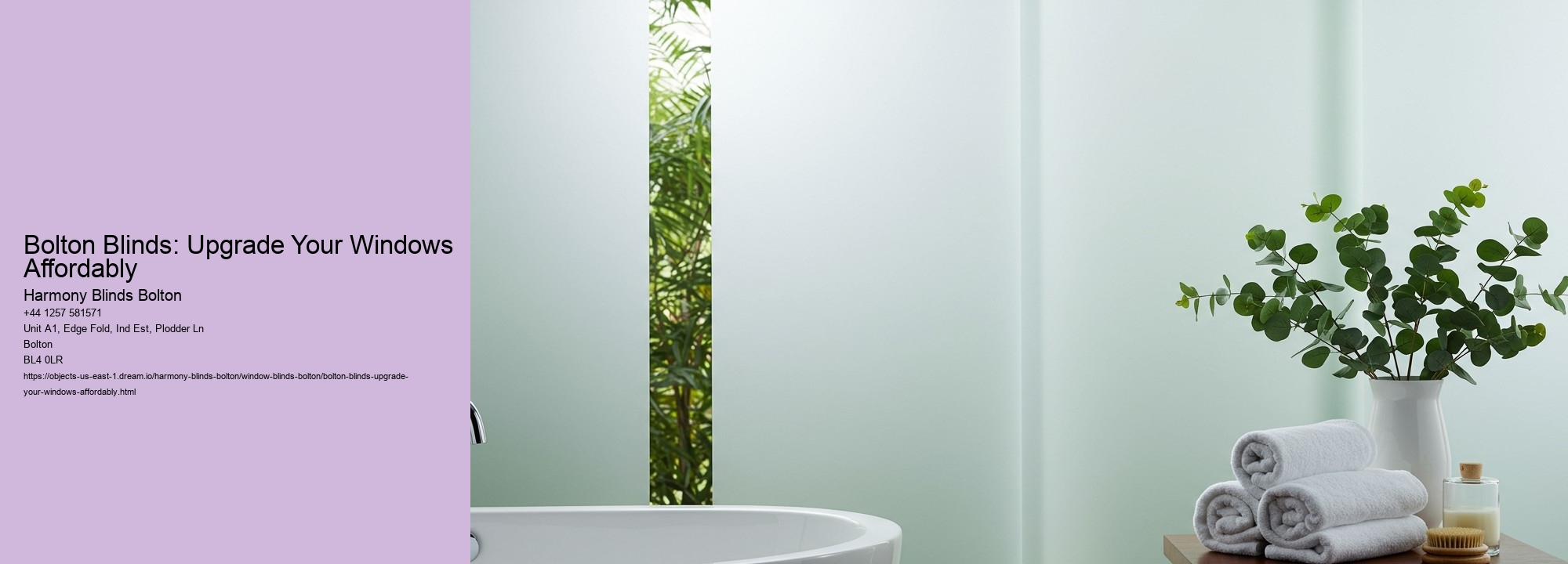 Bolton Blinds: Upgrade Your Windows Affordably