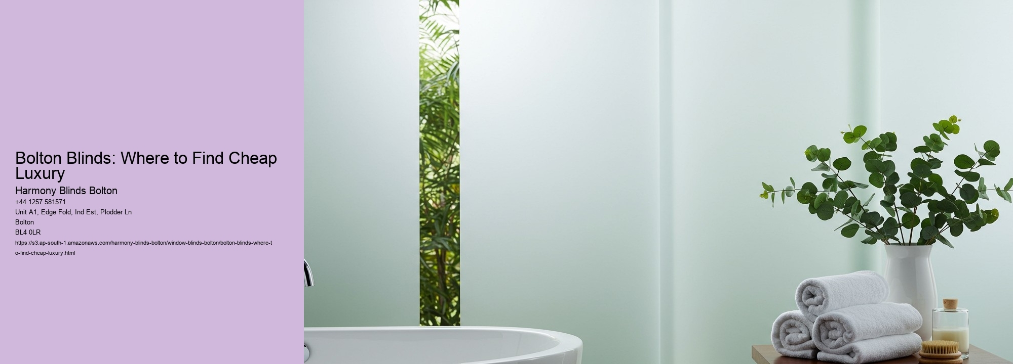 Bolton Blinds: Where to Find Cheap Luxury