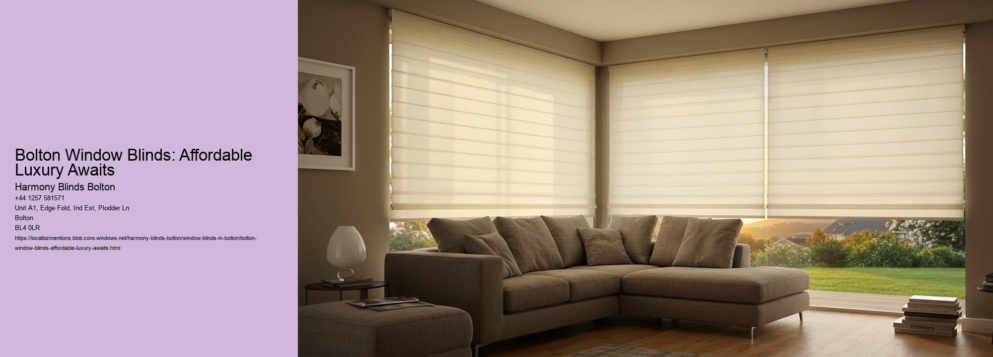 Bolton Window Blinds Company: Your 2025 Guide