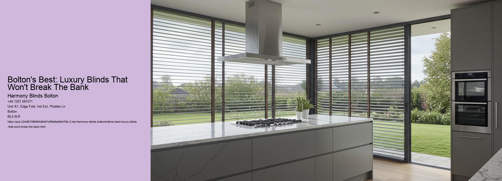 Bolton's Best: Luxury Blinds That Won't Break The Bank