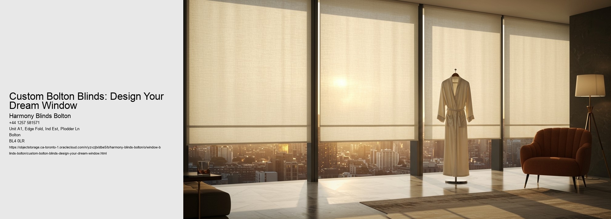 Custom Bolton Blinds: Design Your Dream Window