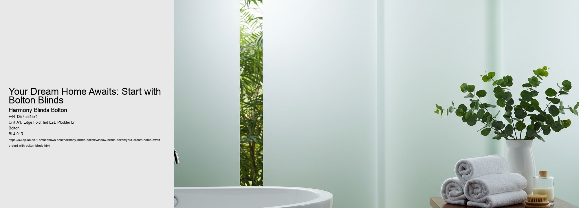 Your Dream Home Awaits: Start with Bolton Blinds