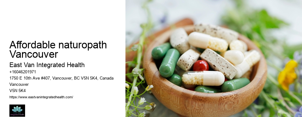 Naturopathic treatments for anxietyAffordable naturopath Vancouver