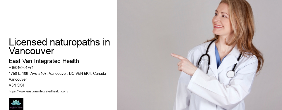 Naturopathy for skin conditionsLicensed naturopaths in Vancouver