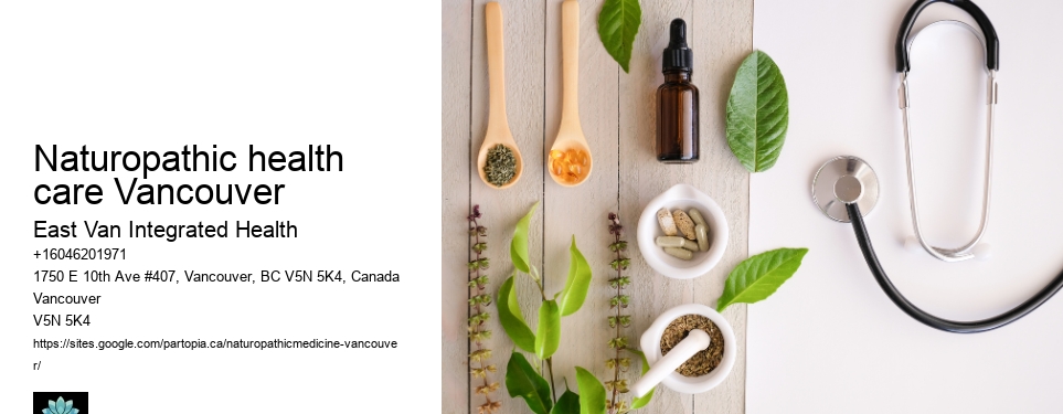 Alternative medicine therapiesNaturopathic health care Vancouver